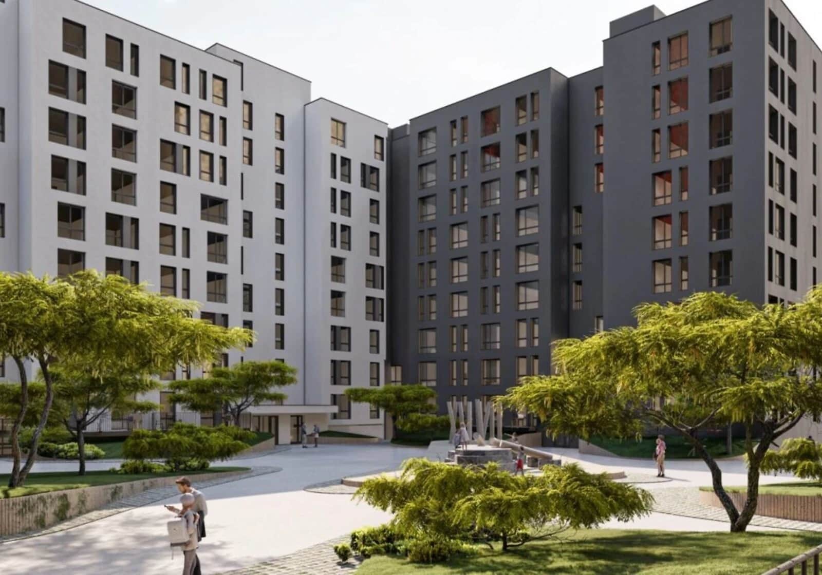 2-кімнатна квартира, Коновальця Чорновола: новобудова, здача в 2026 - фото 1