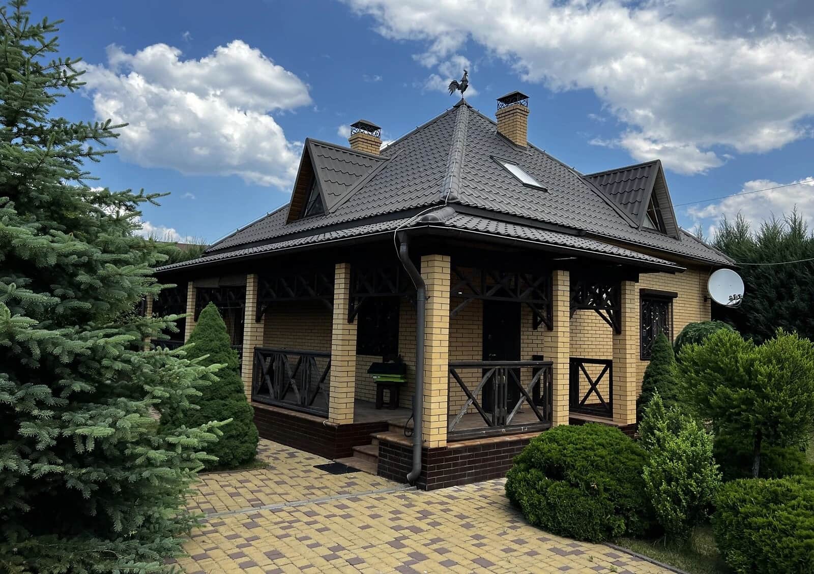 Будинок, Мельники: бесідка, 12 соток, автоматичні ворота - фото 1
