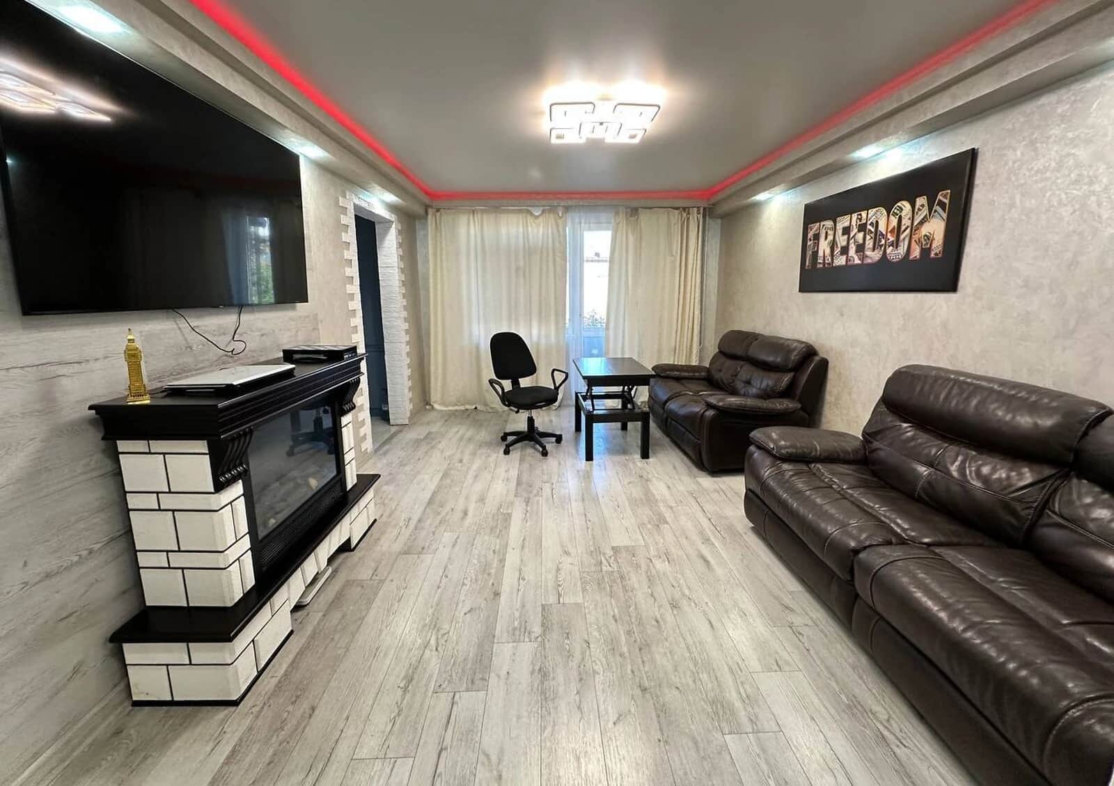 3-кімнатна квартира, Тростянець: євроремонт, камін, торг - фото 1