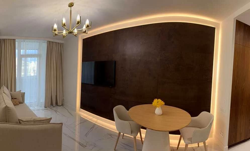 1-кімнатна квартира у ЖК Manhattan City: кухня 22 м², тепла підлога - фото 1