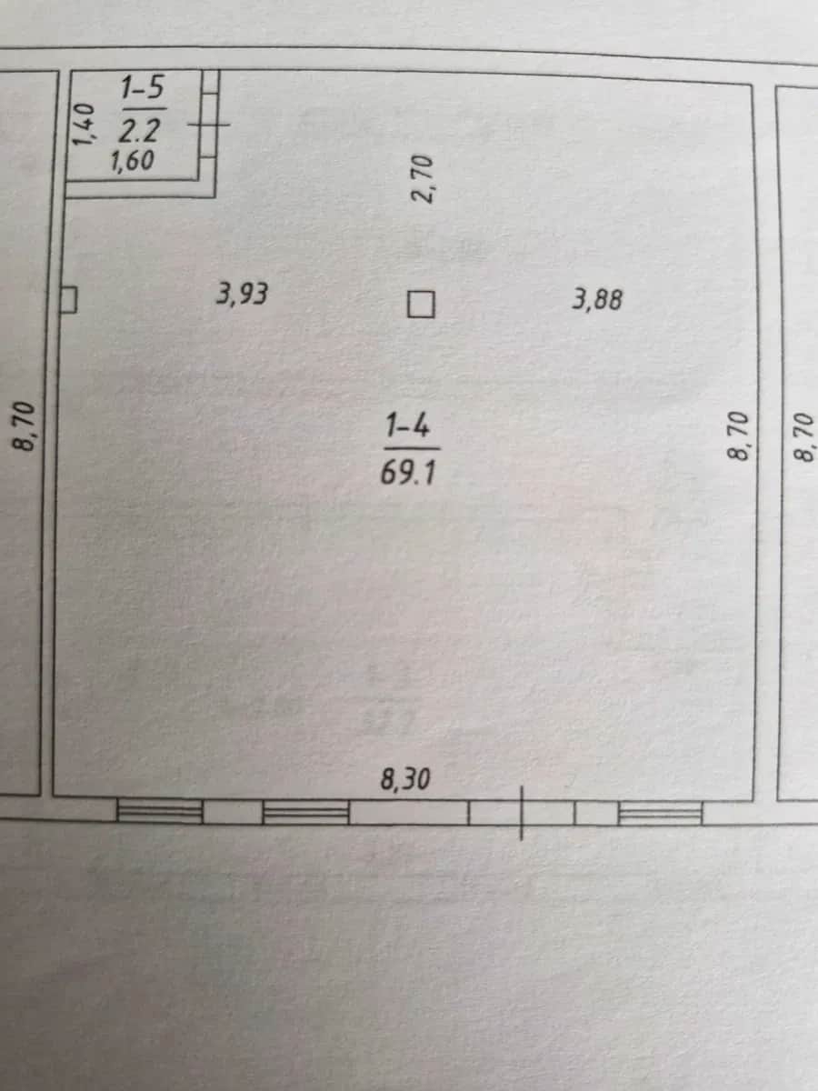 Приміщення, Білогородка: фасадне, з ремонтом - фото 2