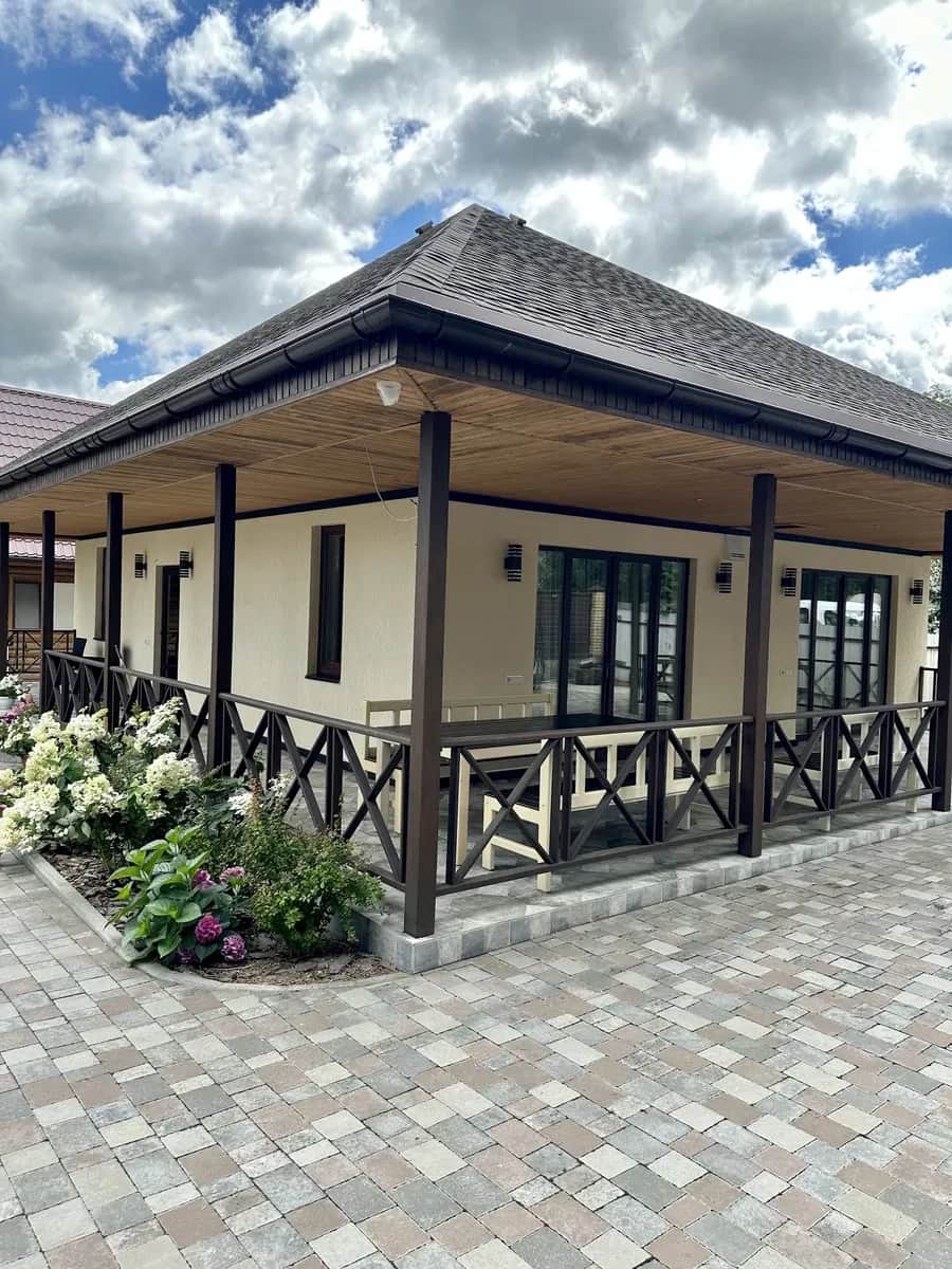 Будинок, Руська Поляна: баня з басейном, гостьовий будинок, гараж - фото 2