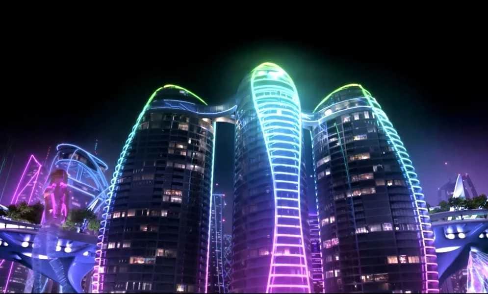 1-кімнатна квартира у ЖК Taryan Towers: вид на місто, під ремонт - фото 1