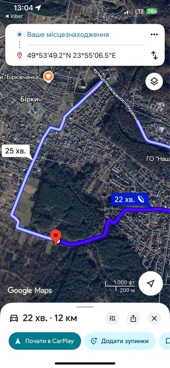 Ділянка 15 соток, Брюховичі: під забудову, поруч Брюховицький ліс - фото 2