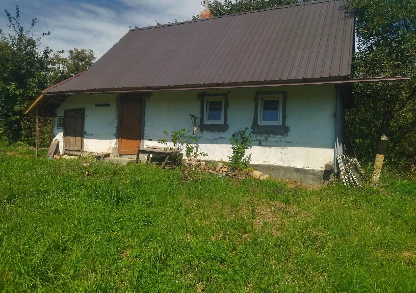 Будинок, Дубове: ділянка 8.99 сотки, дерев'яно-цегляні стіни - фото 1