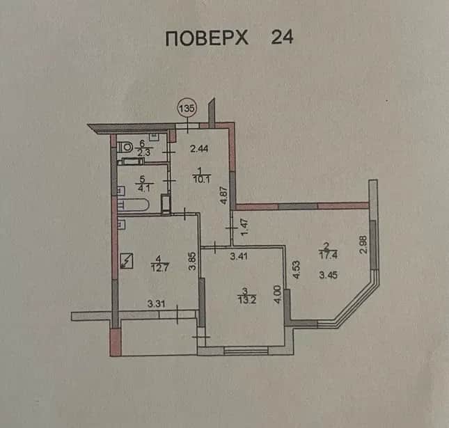 2-кімнатна квартира у ЖК Радужный: видова, після будівельників - фото 2