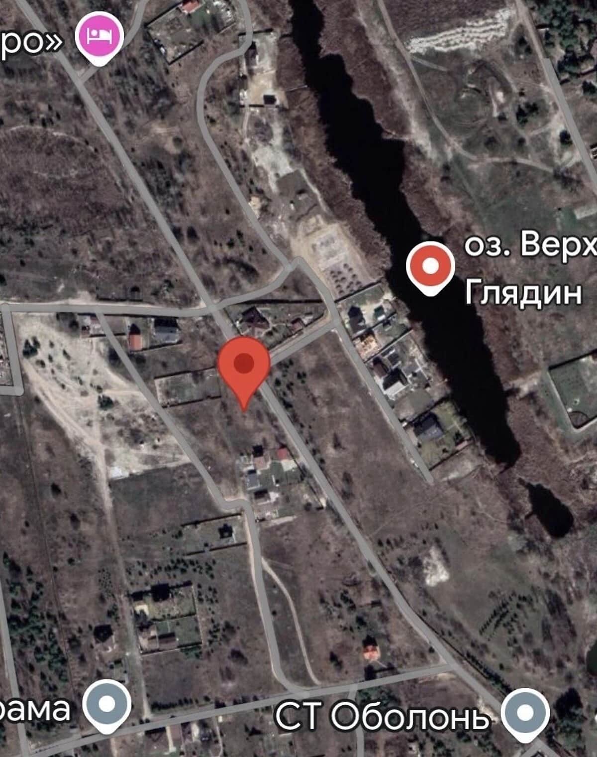 Ділянка 12 соток, Хотянівка: природне озеро, під гараж - фото 1