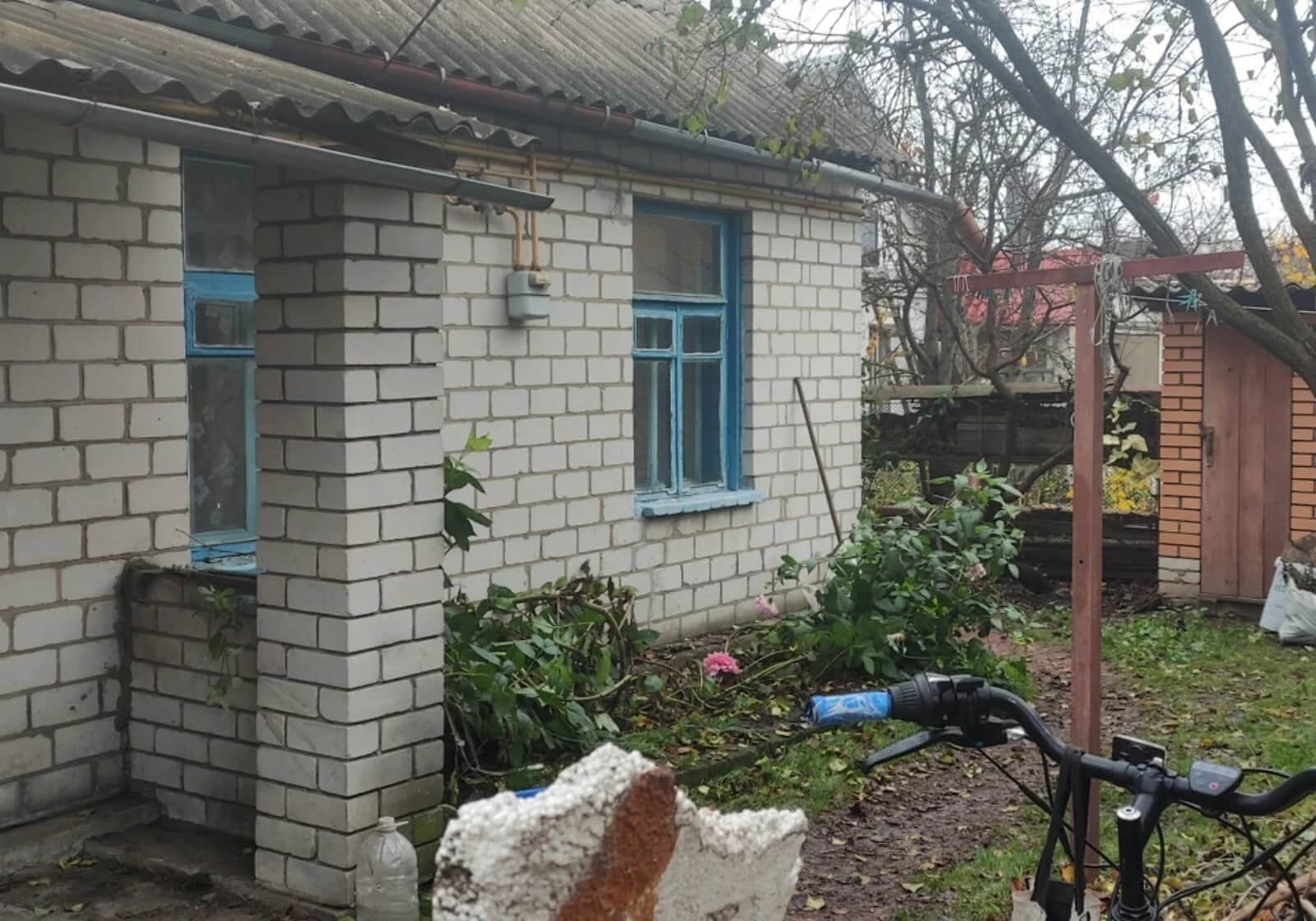 Частина будинку, вулиця Олени Пчілки: газове опалення, торг - фото 1
