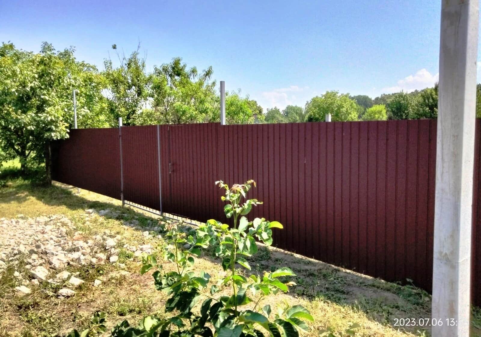 Ділянка 7.5 соток, Івашки: під житлову забудову, паркан, чорнозем - фото 1