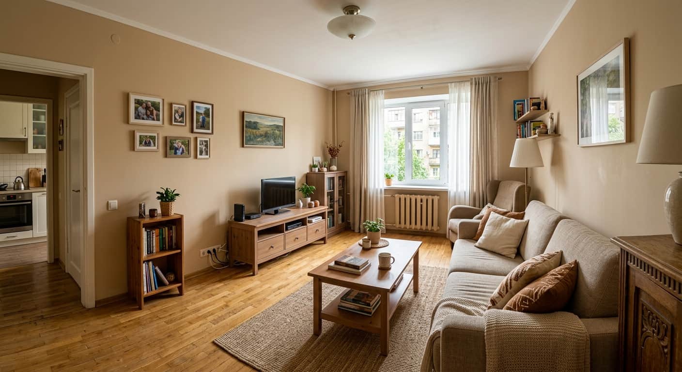 Затишна 2-кімнатна квартира в оренду у Харкові, 46 м² - фото 1