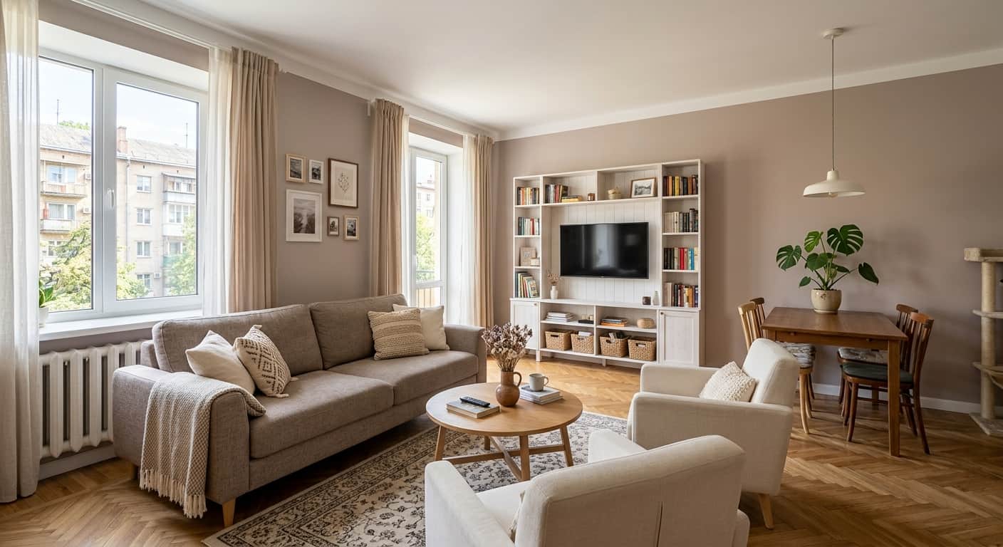 Елегантна 2-кімнатна квартира 91 м² у серці Одеси - фото 1