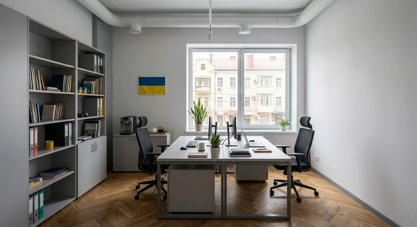 Сучасний офіс 52.3 м² у Дніпрі: простір для вашого успіху - фото 1