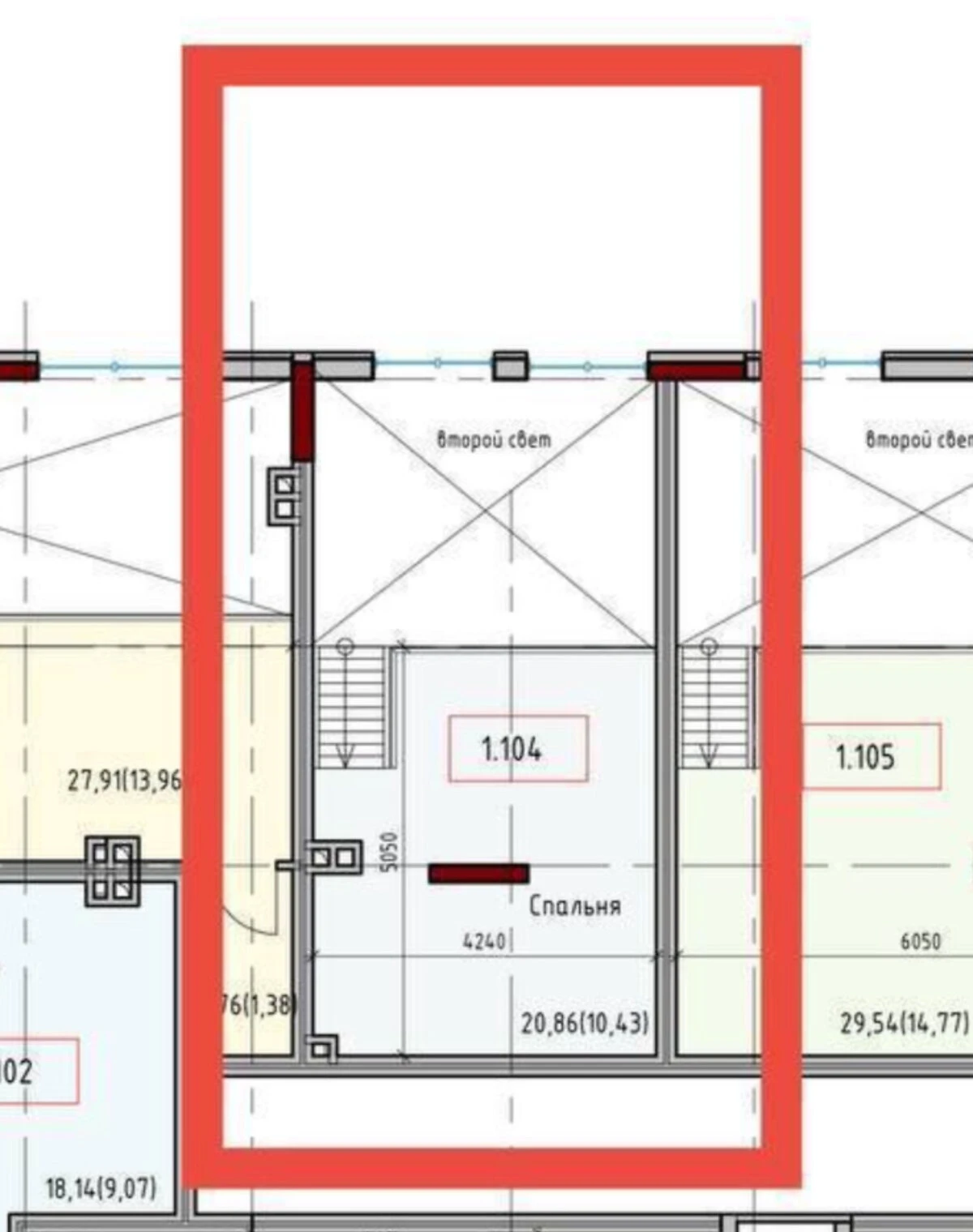 2-кімнатна квартира, Великий Фонтан: новобудова, здача у 2026 - фото 5