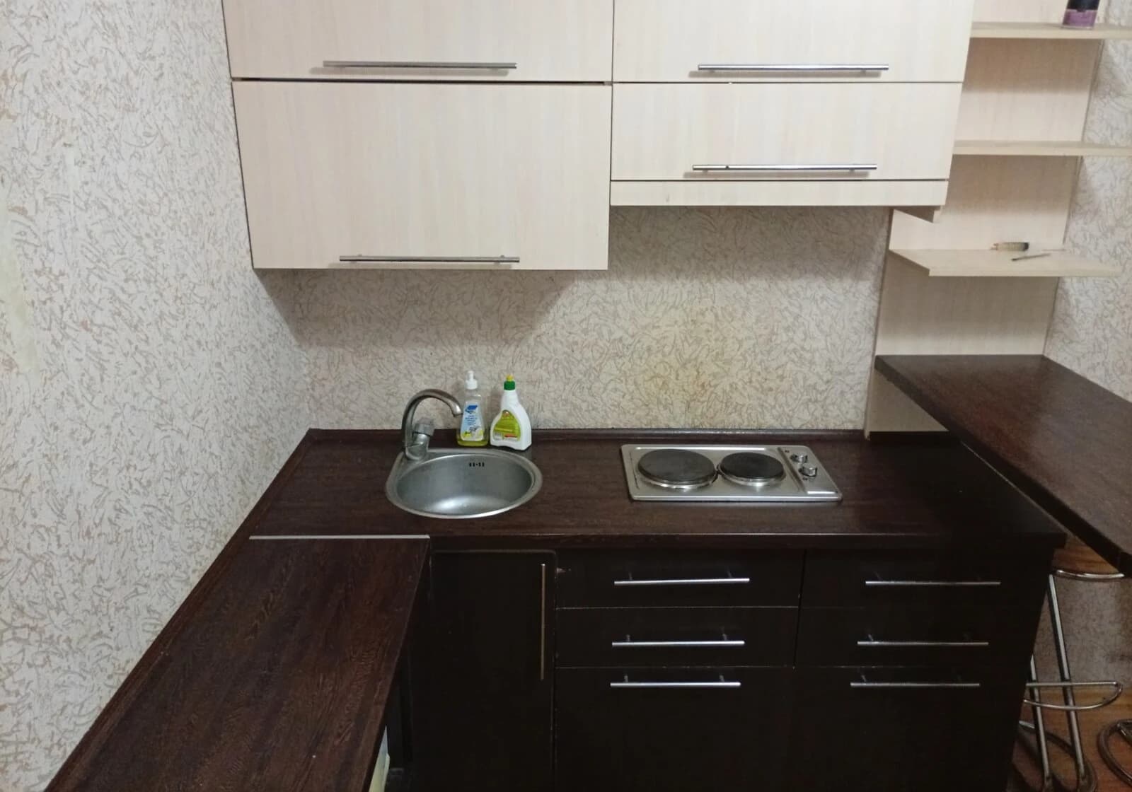 1-кімнатна квартира, Нові Дома: кухня-студія, вода без світла - фото 4