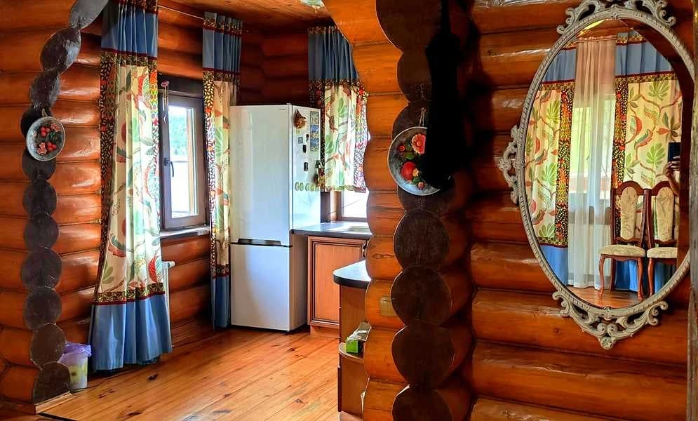 Будинок, Глібівка: дикий зруб, тераса, вихід до річки та лісу - фото 4