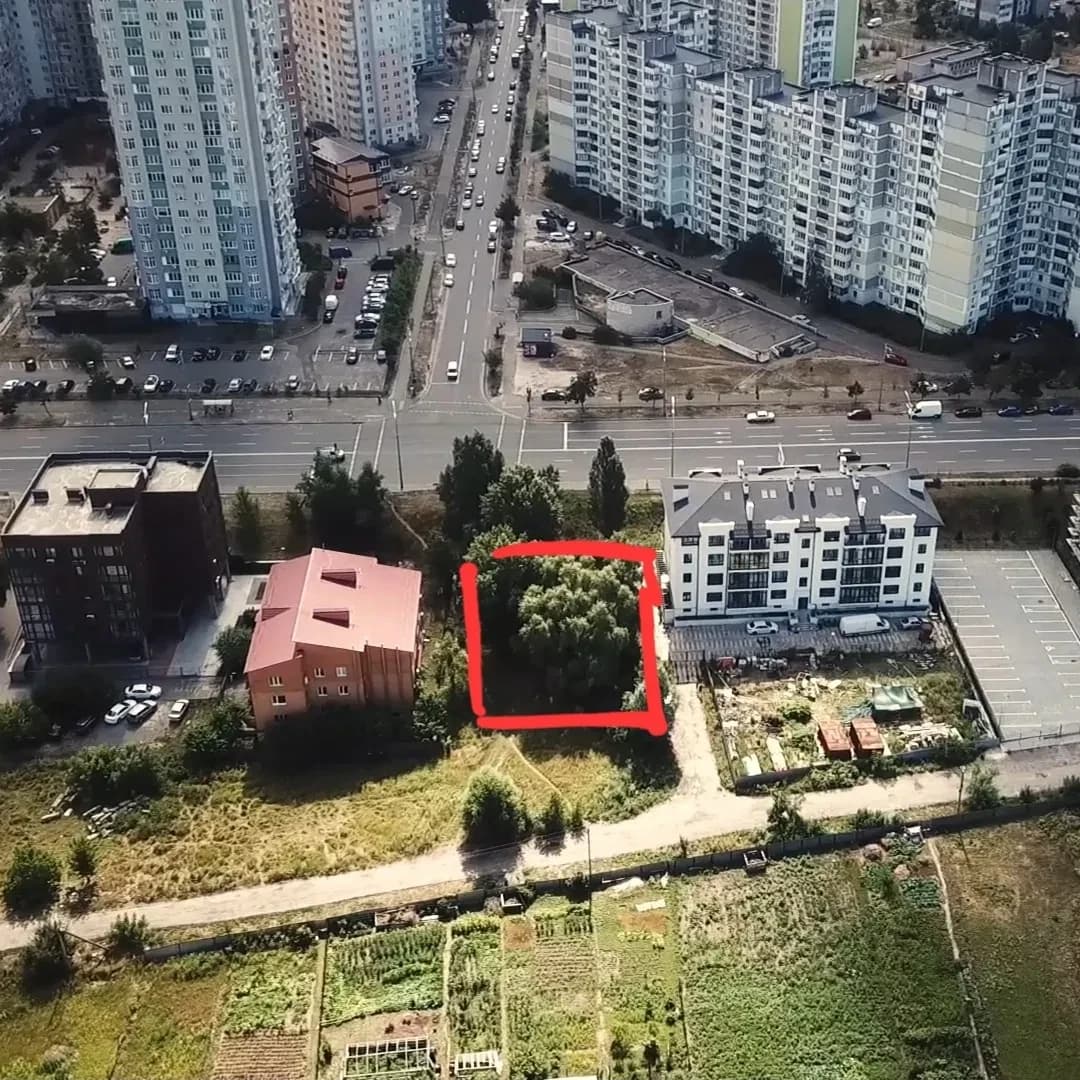 Ділянка 10 соток, Деснянський: фасадна, під житлову забудову - фото 2