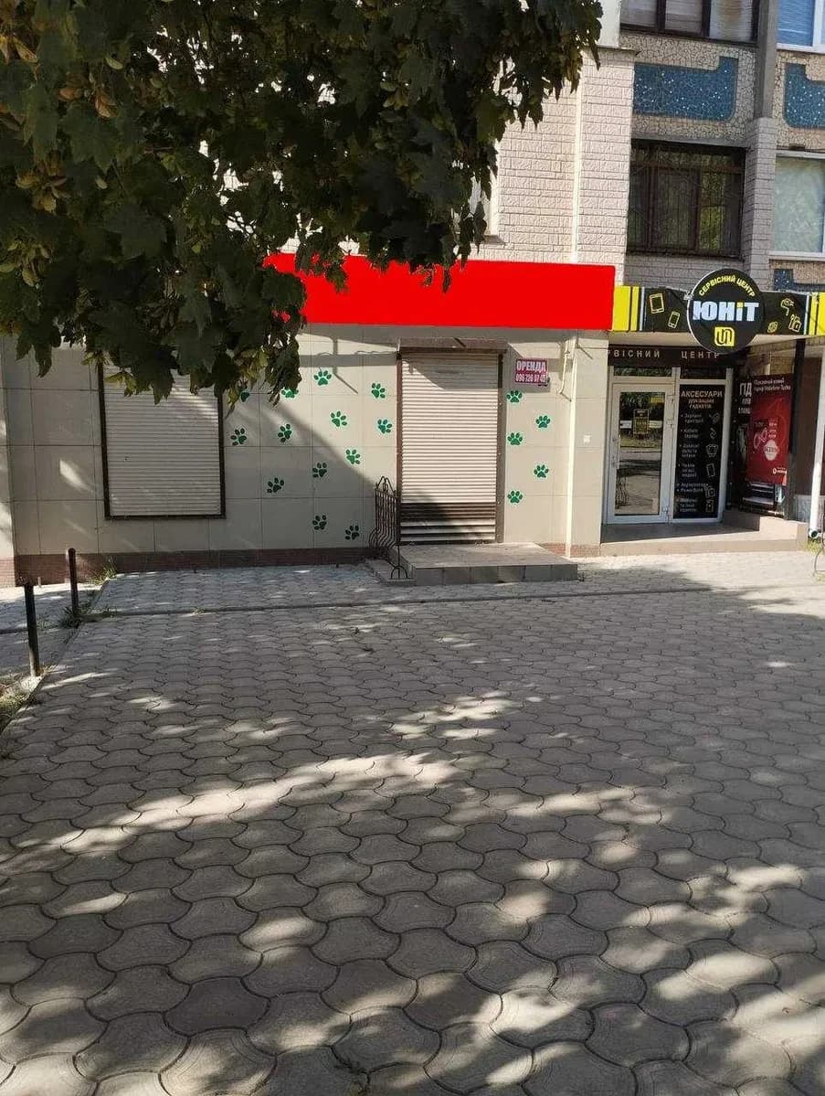 Приміщення, Покровський: фасадне, два входи, панорамні вікна - фото 1