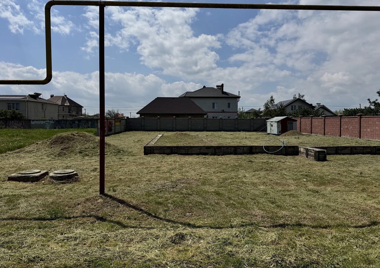 Ділянка 10 соток, Фонтанка: під житлову забудову, фундамент - фото 1