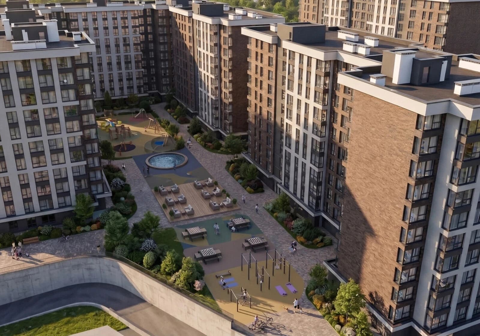1-кімнатна квартира, Бам: новобудова, підземний паркінг - фото 2