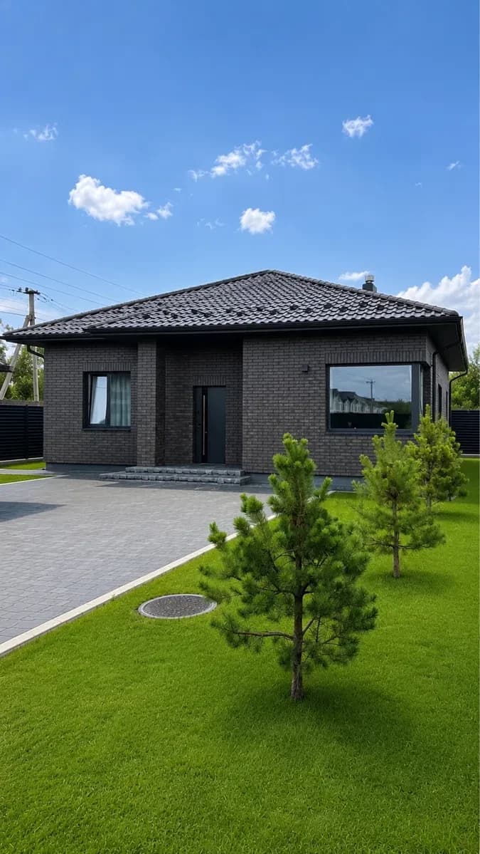 Будинок, Рованці: авторський проект, бетонне перекриття, єОселя - фото 1