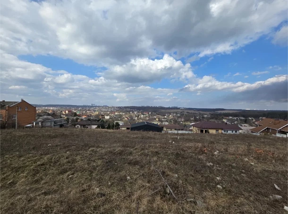 Ділянка 7 соток, Хотів: під будівництво, кутова, краєвид - фото 5