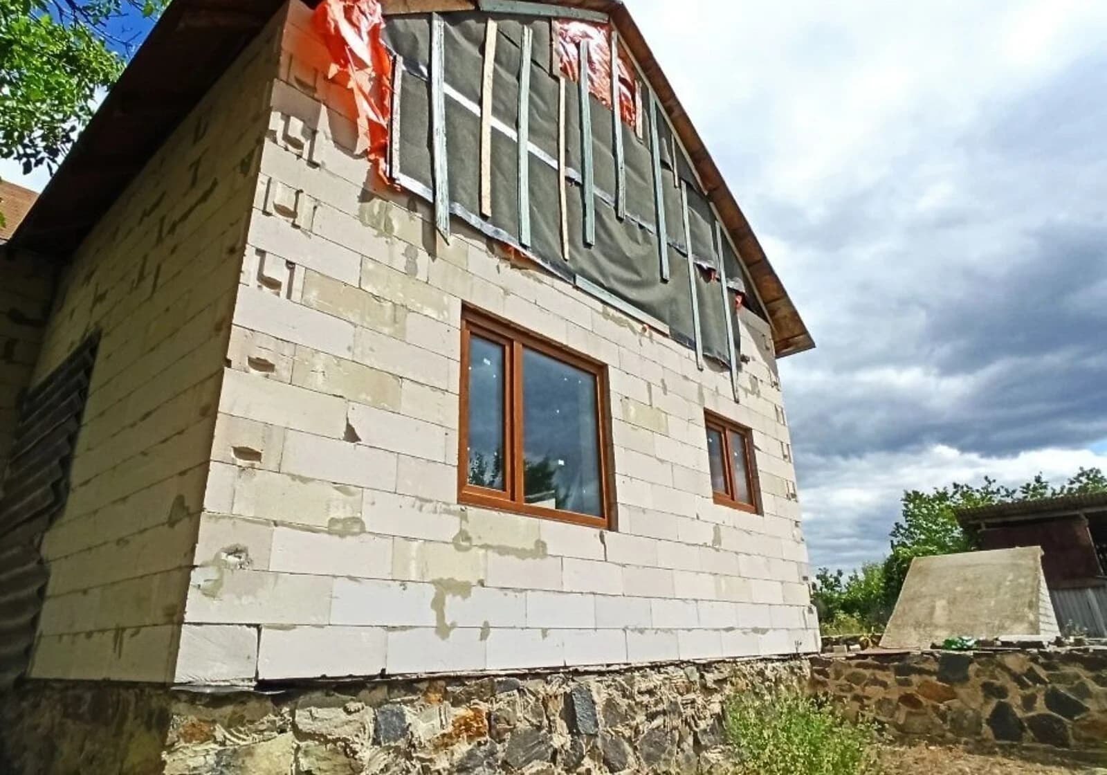Будинок, Стецівка (Звенигородка): 25 соток, газобетон, сарай - фото 1