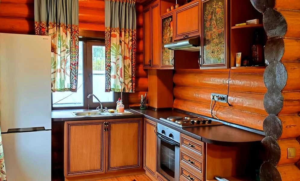 Будинок, Глібівка: дикий зруб, тераса, вихід до річки та лісу - фото 5