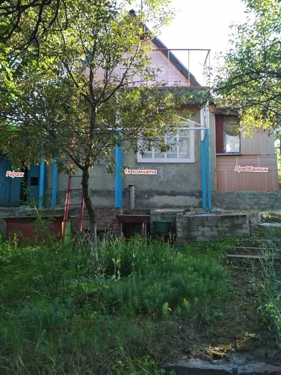 Ділянка 0.10 соток, Шостакове: літній будинок, гараж