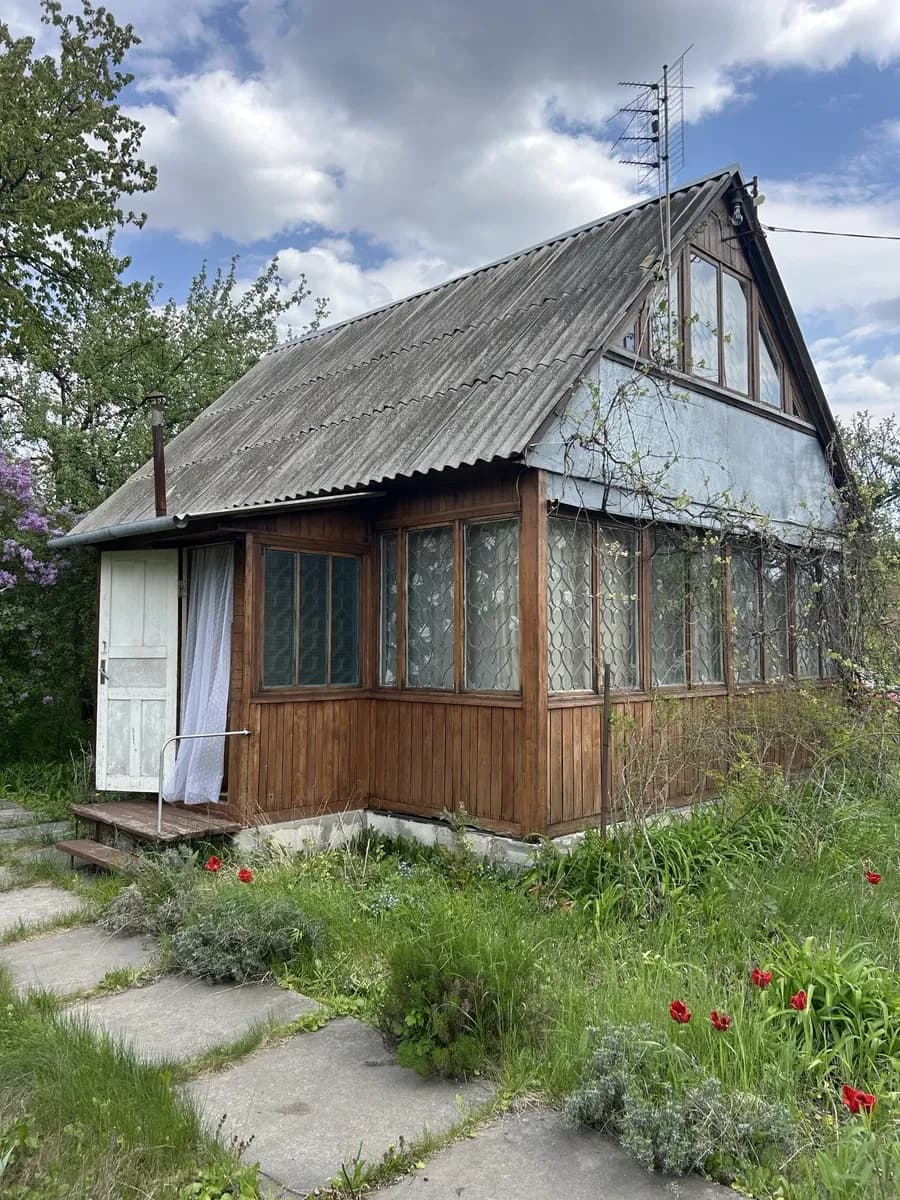 Дача, Глеваха: 6 соток, піч-буржуйка, 30 хв до станції - фото 1