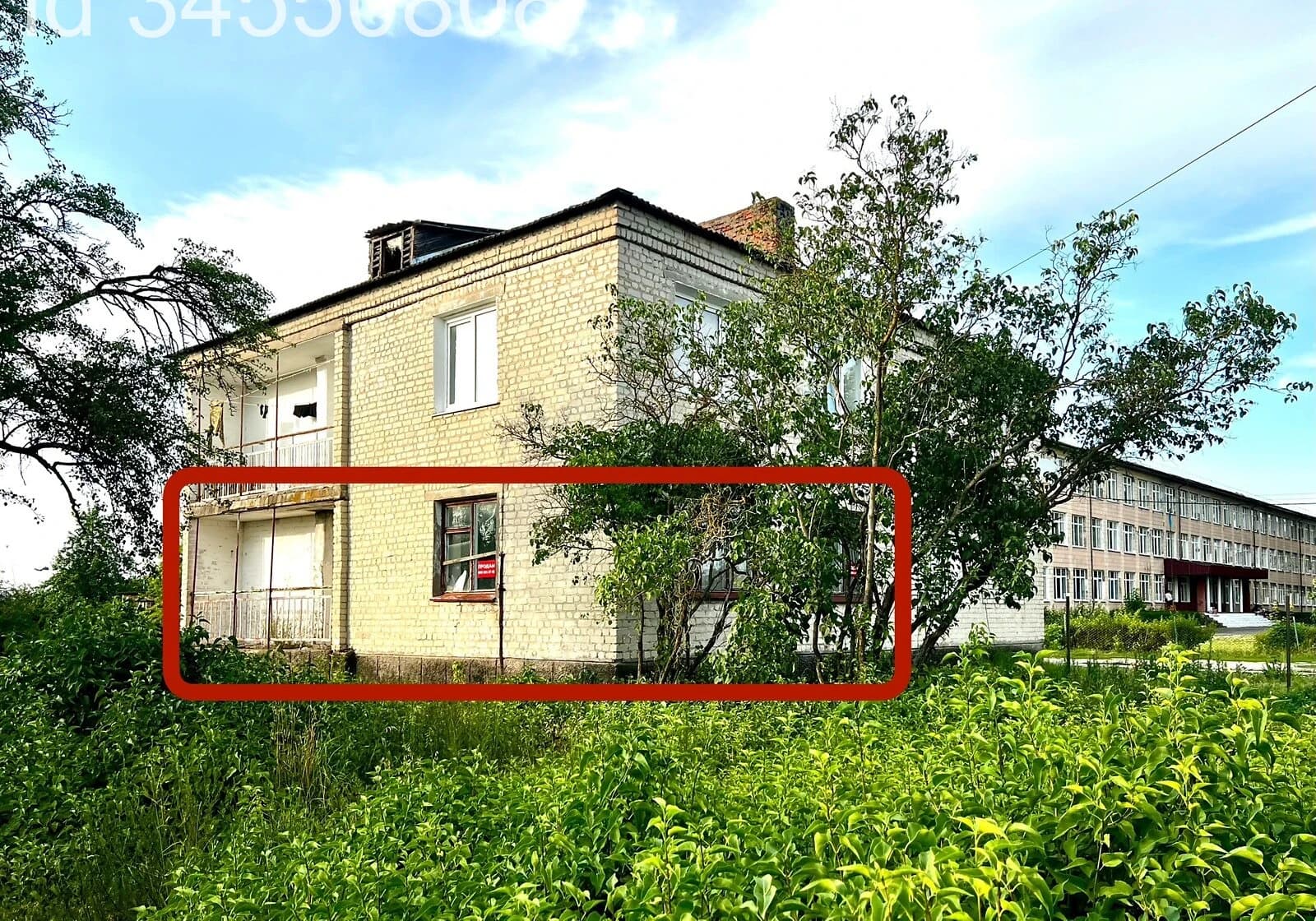 2-кімнатна квартира, Миляч: закритий двір, балкон - фото 3