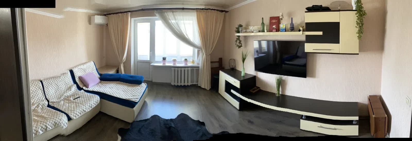 3-кімнатна квартира, Жовті Води: сучасний ремонт, меблі й техніка