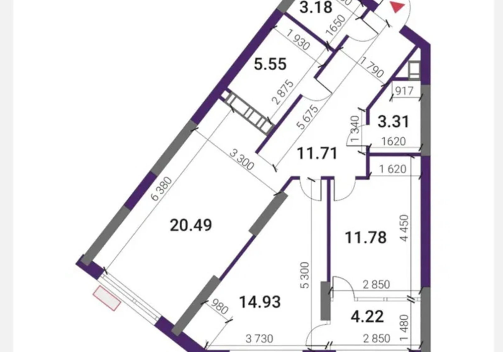 2-кімнатна квартира, Позняки: панорамні вікна, метро Осокорки - фото 4