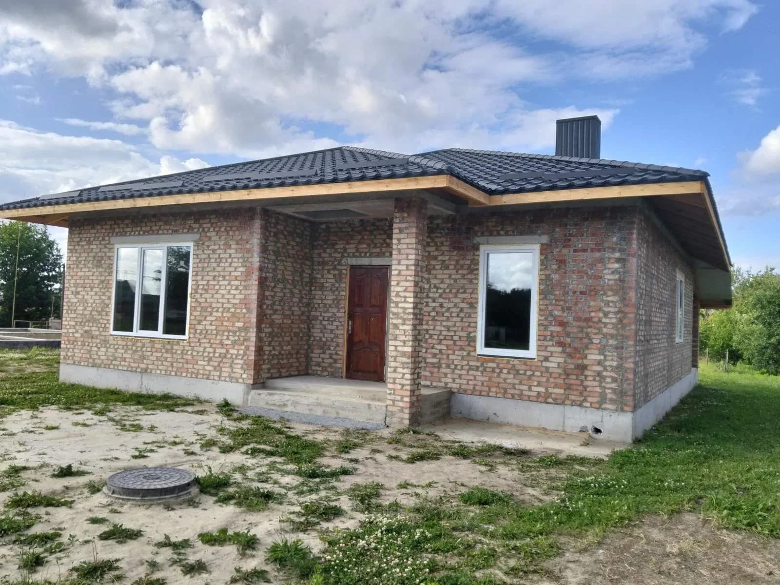Будинок, Біла Криниця: тераса, торг, на етапі будівництва - фото 1