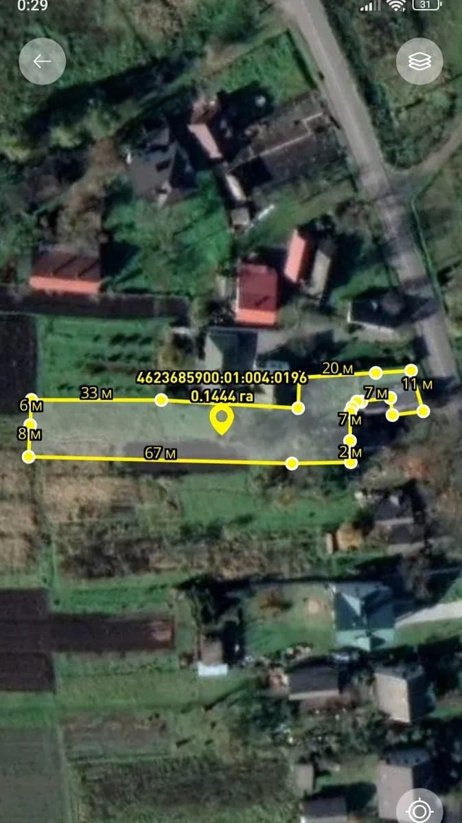 Ділянка 14 соток, Семенівка: під забудову, електрика й газ - фото 1