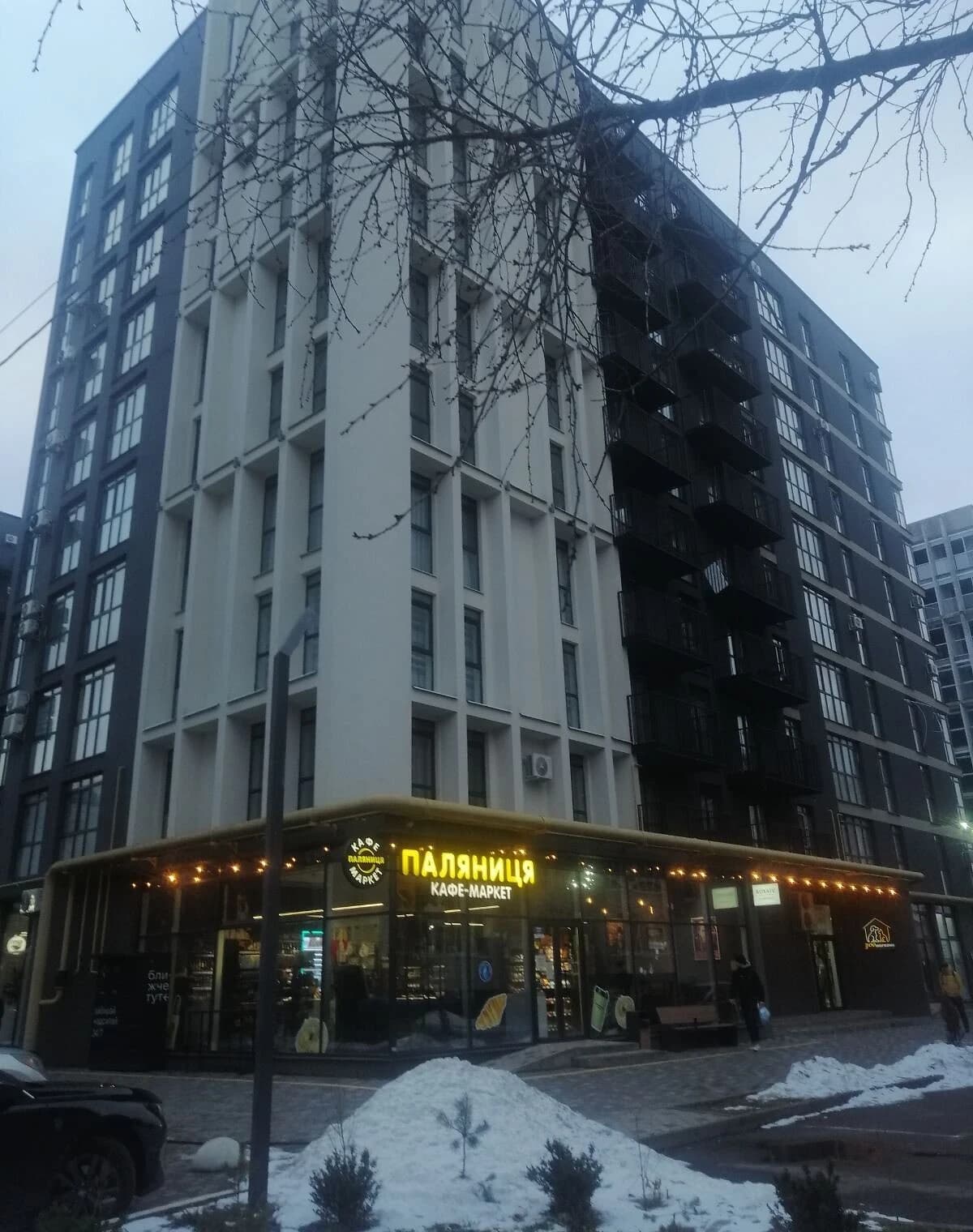 1-кімнатна квартира, Центр: новобудова, панорамні вікна - фото 1