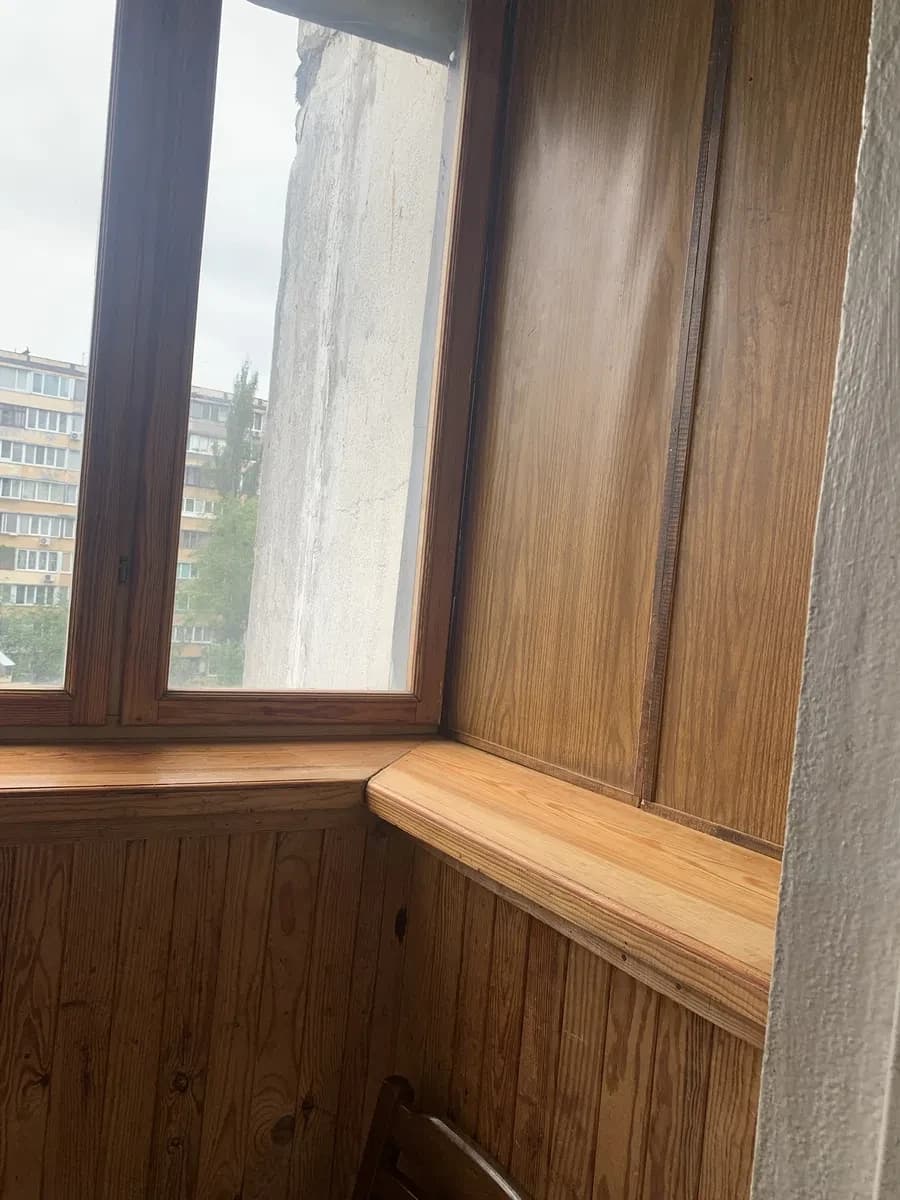 1-кімнатна квартира, Русанівка: засклений балкон, Русанівський канал - фото 2