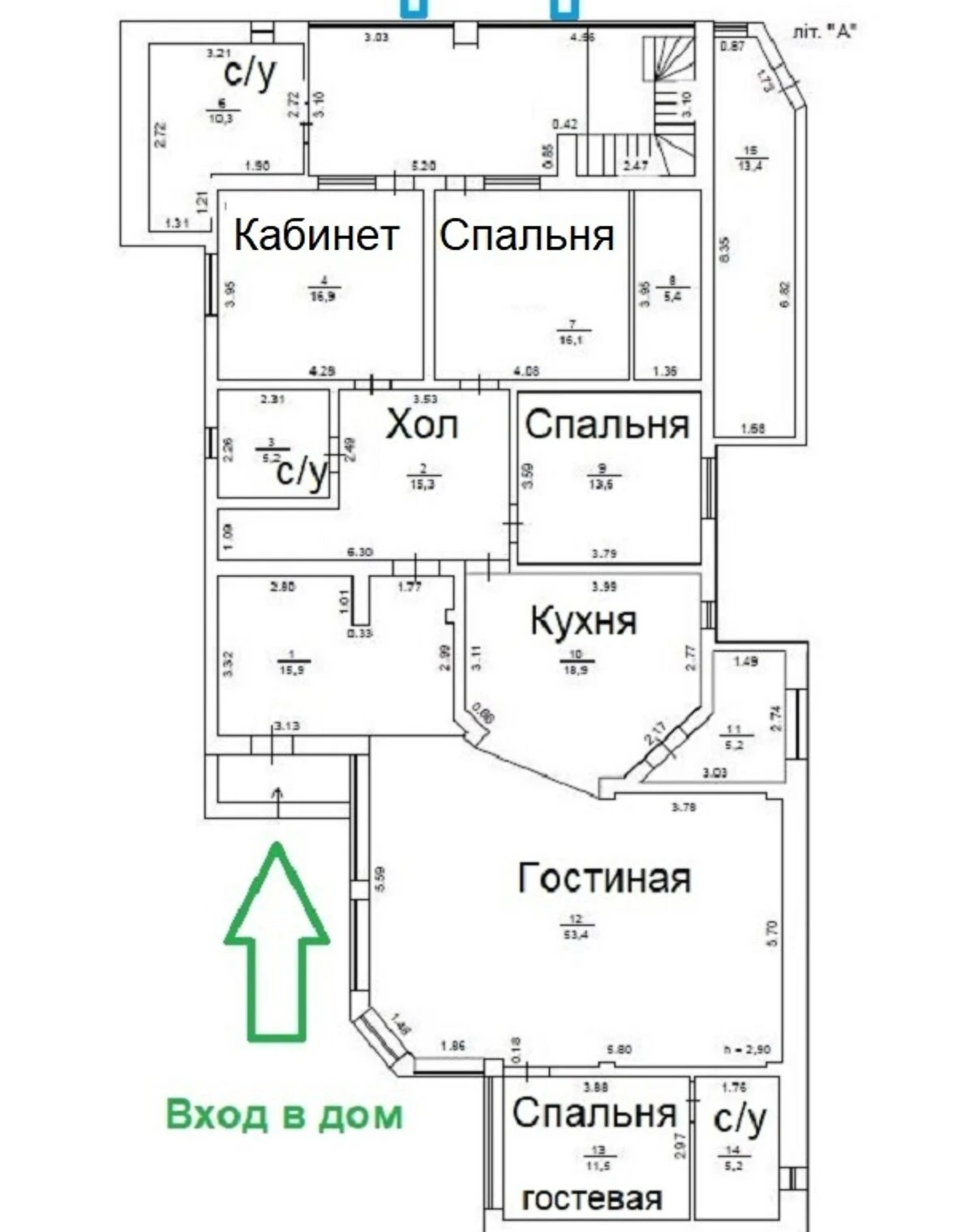 Будинок, Фонтанка (Комінтернівське): басейн, веранда, єВідновлення - фото 4
