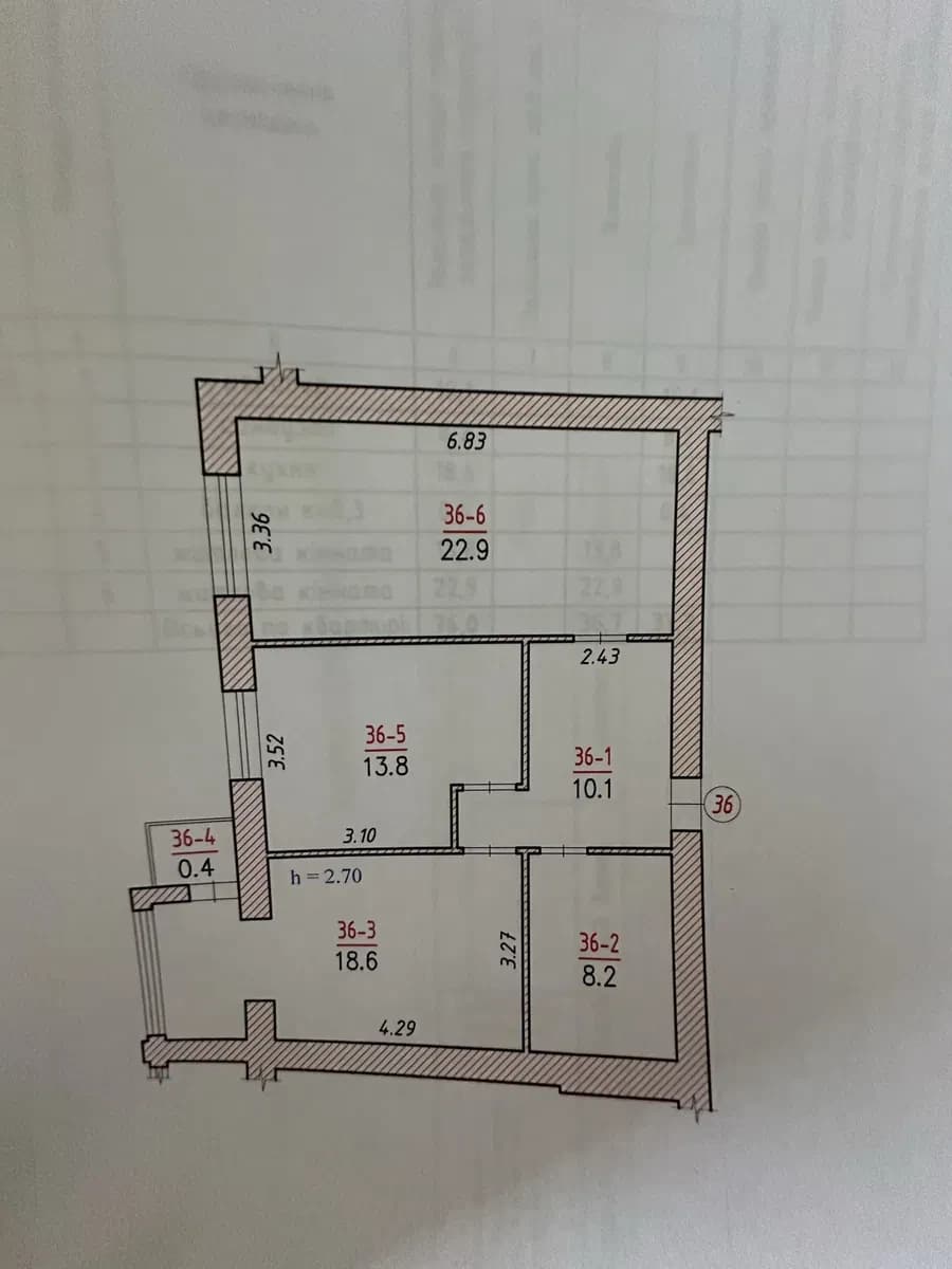 2-кімнатна квартира у ЖК «ПРЕМ’ЄР»: новобудова, кладова 6 м²