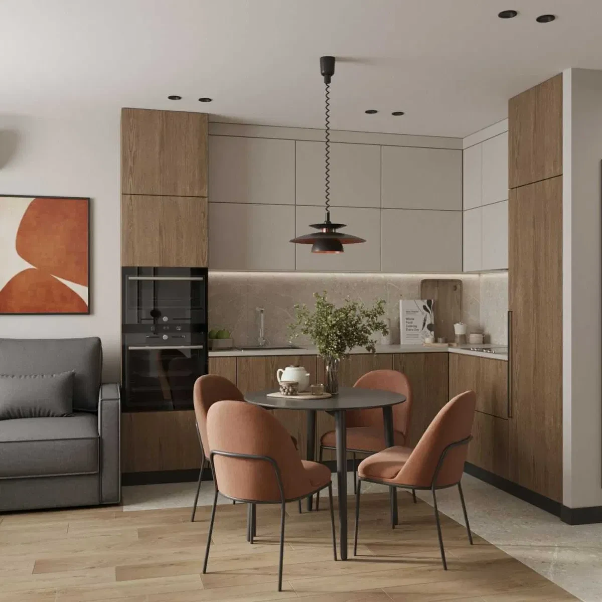 1-кімнатна квартира у ЖК Terracotta: авторський ремонт, метро Вирлиця 5 хв