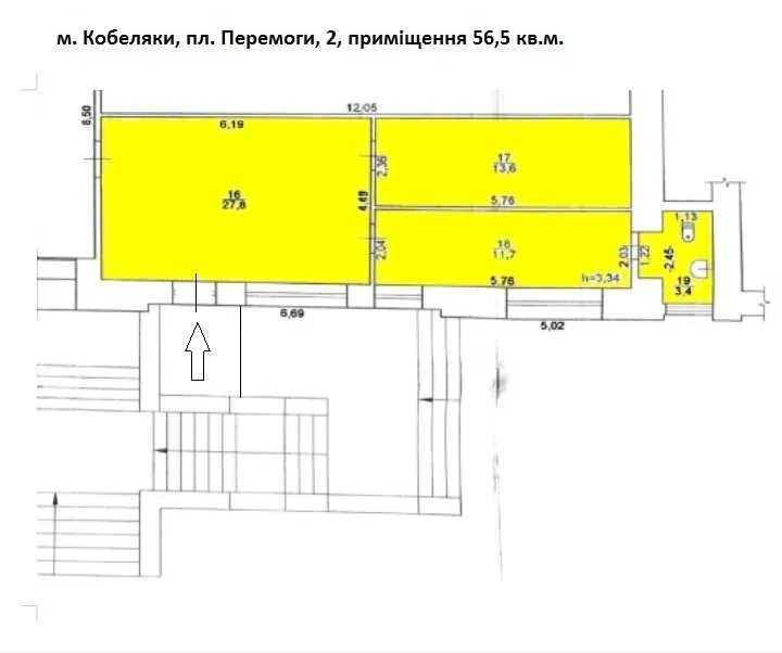 Приміщення, Кобеляки: фасадне, аптека під ключ, окремий вхід - фото 3