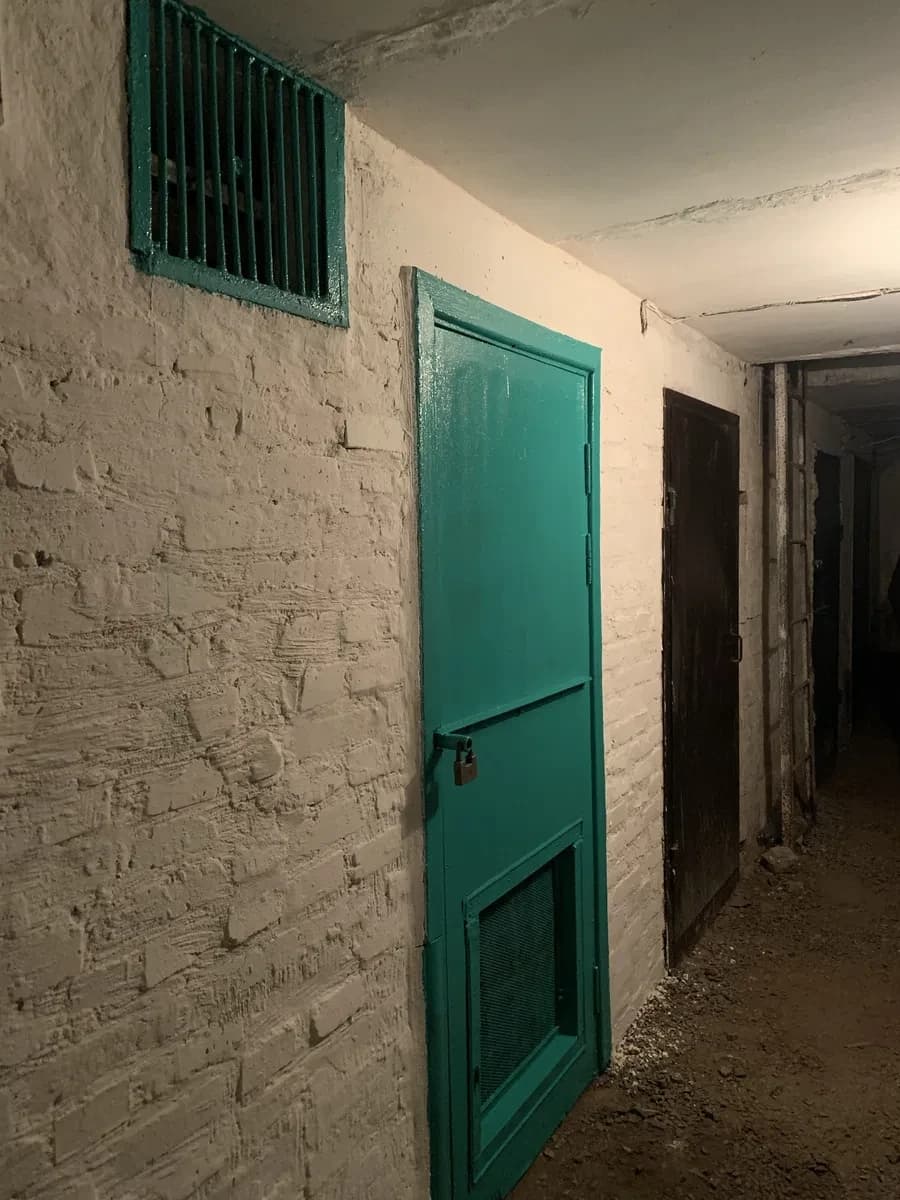 Погріб, Тернівський: стаціонарне овочесховище, стелажі - фото 1