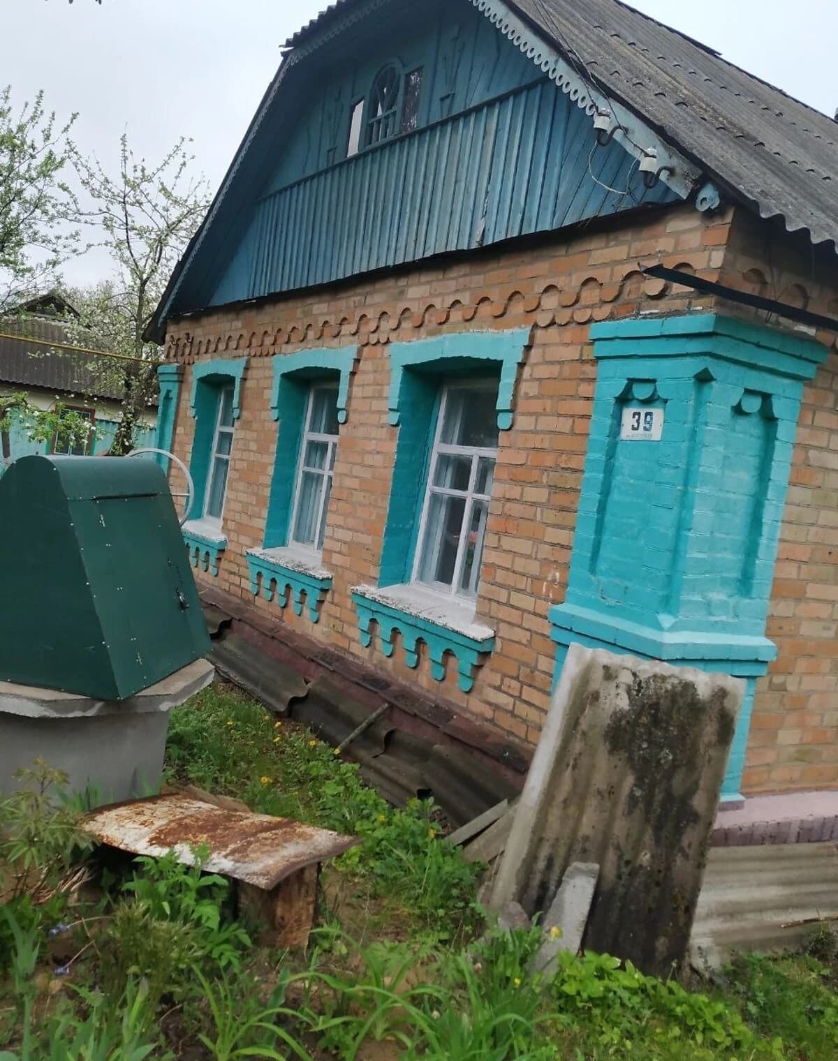 Дача, Перемога: веранда, 58 соток, сад
