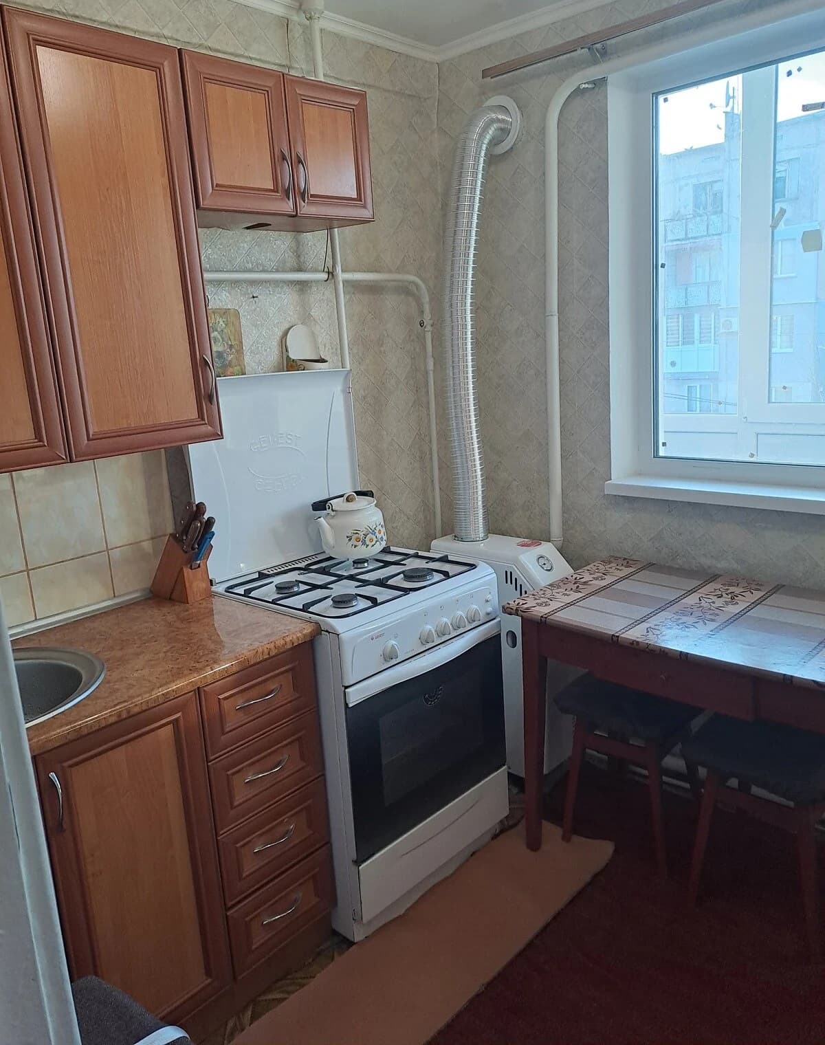 3-кімнатна квартира, Баштанка: індивідуальне газове опалення - фото 2
