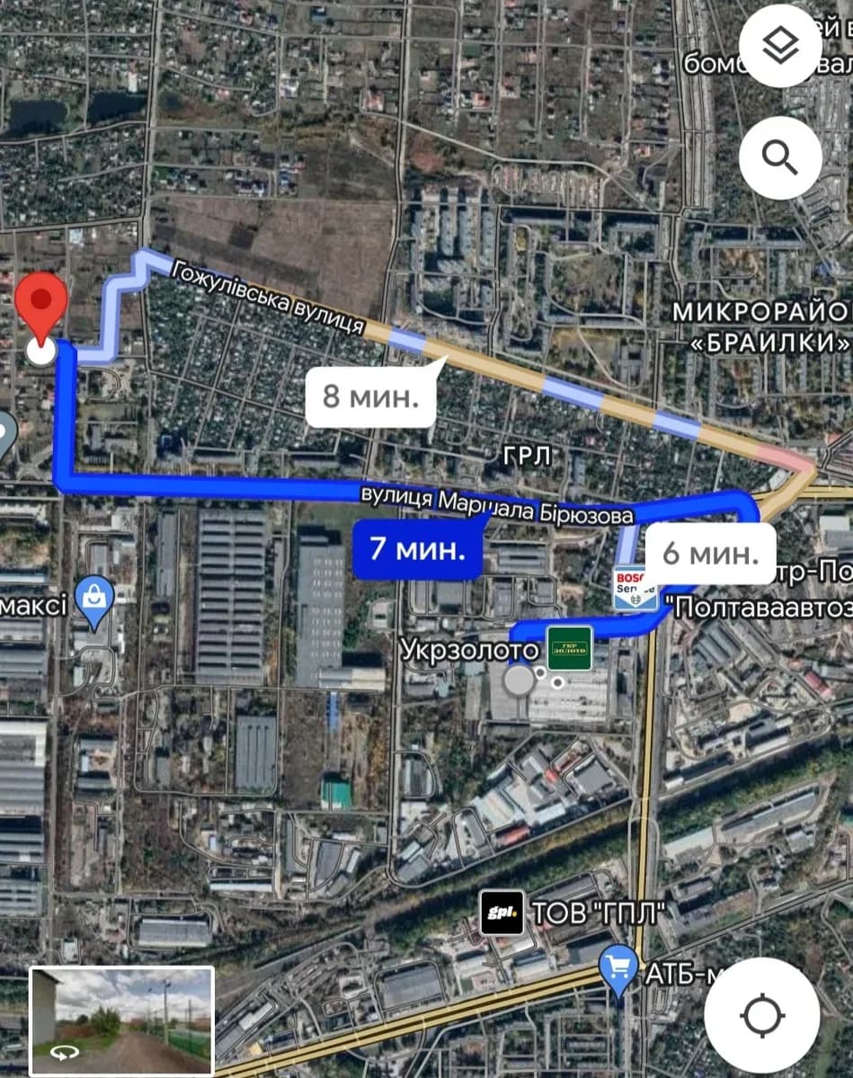 Ділянка 6 соток, Полтава: під житлову забудову, біля ТРЦ Екватор - фото 3