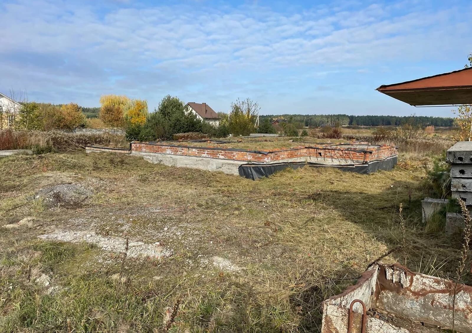 Ділянка 10 соток, Блищиводи: під гараж, з фундаментом - фото 2