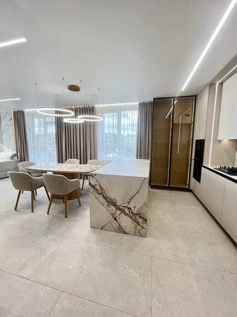 Дворівнева квартира у ЖК Авалон Флекс: 2 балкони, кухня-студія 40 м² - фото 3