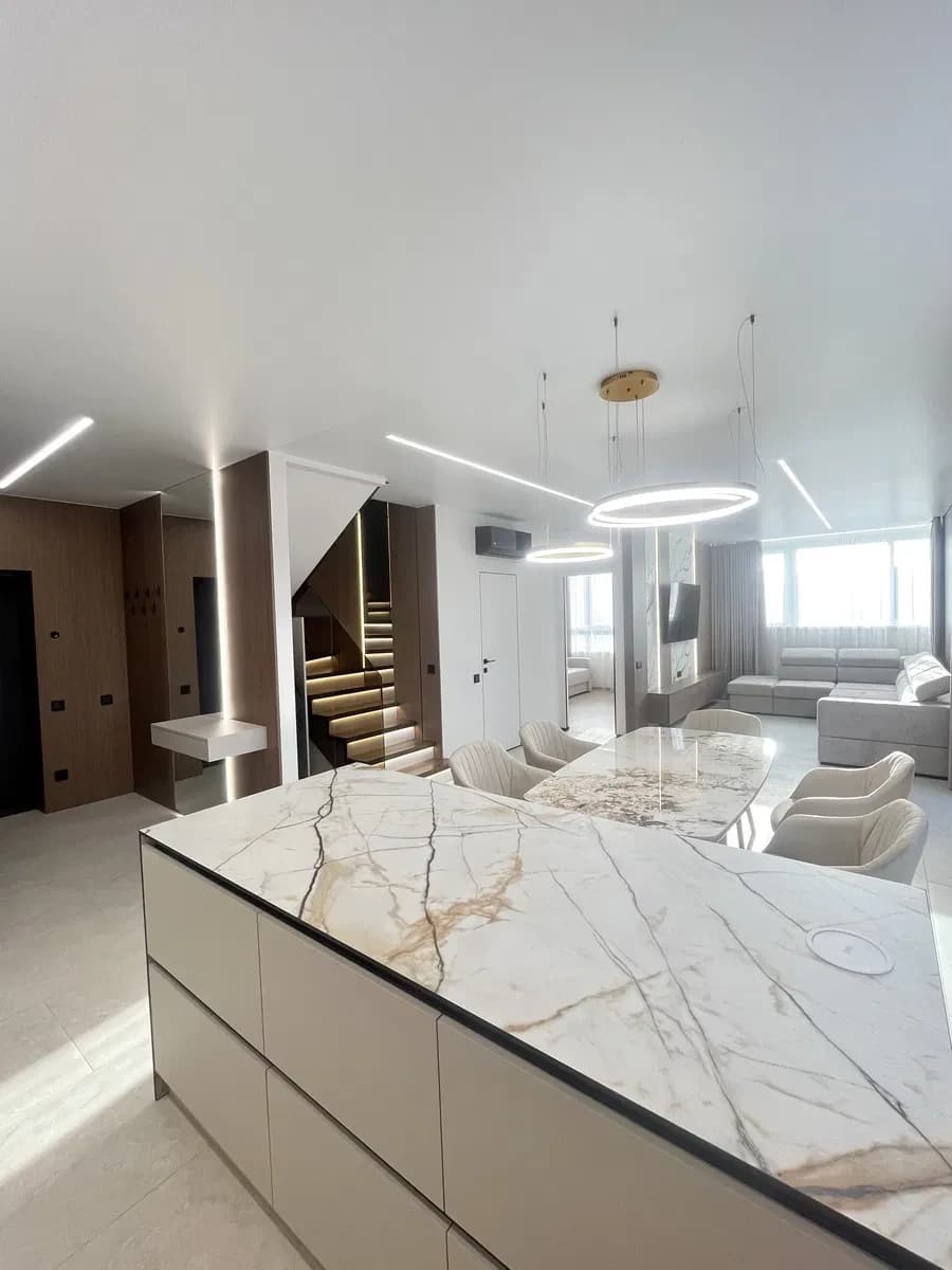 Дворівнева квартира у ЖК Авалон Флекс: 2 балкони, кухня-студія 40 м² - фото 4