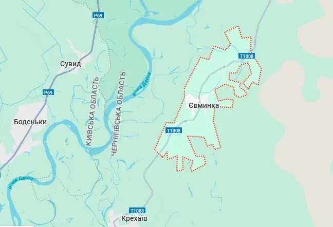 Будинок, Євминка: 25 соток, біля річки Десна