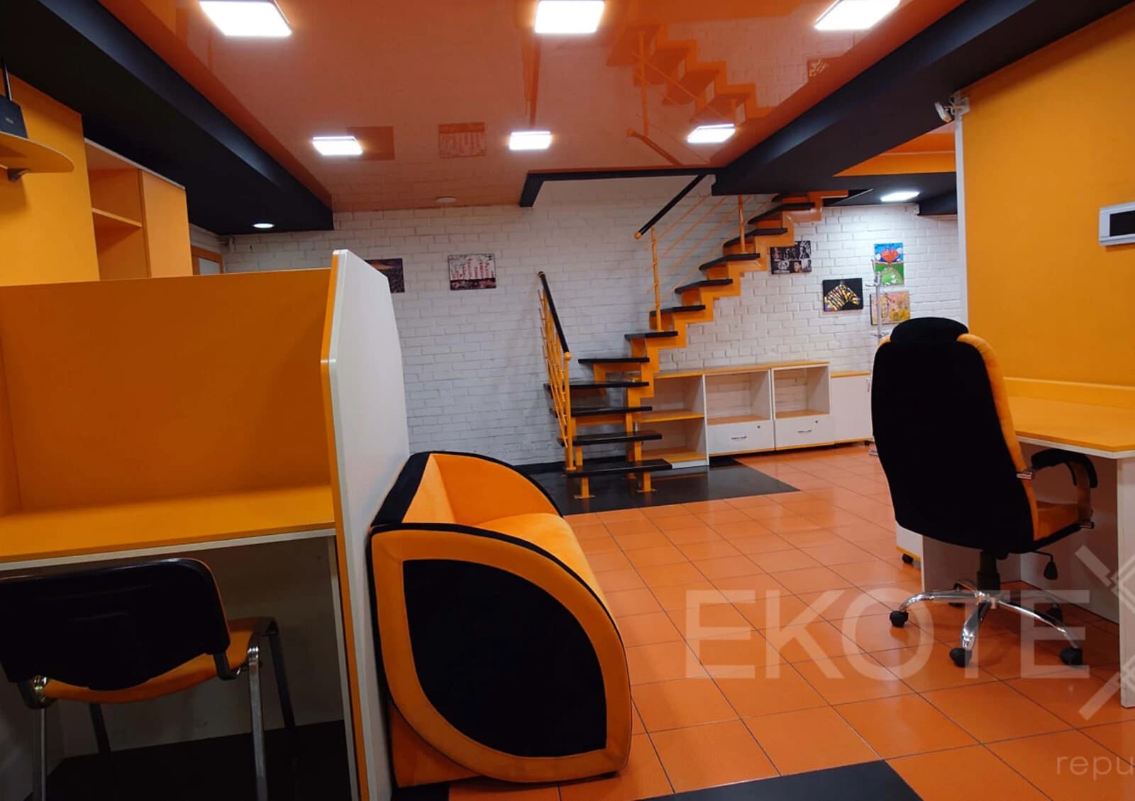 Чотирикімнатний офіс біля метро Осокорки: дизайнерський ремонт, open space - фото 5