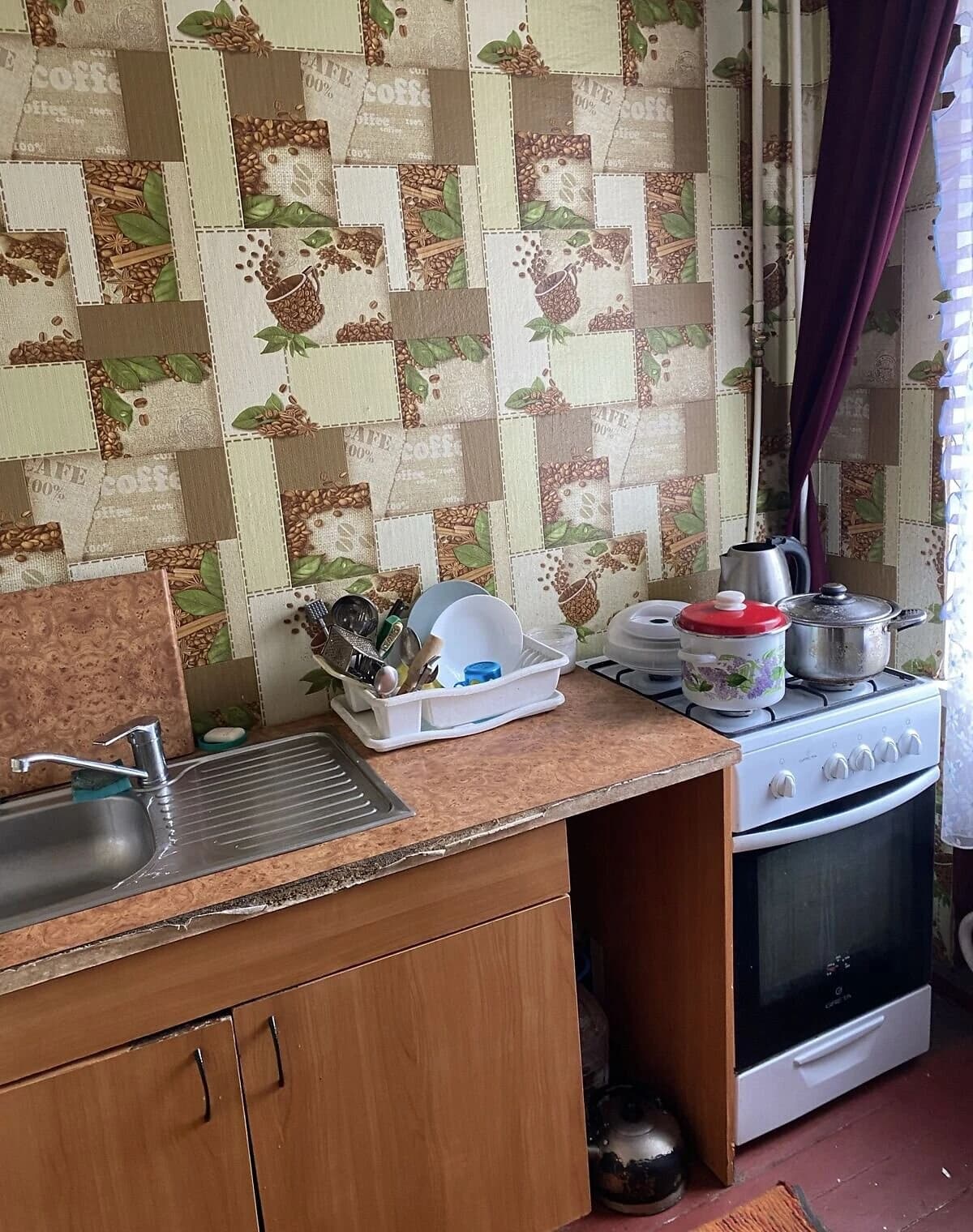 1-кімнатна квартира, Конотоп: цегляні стіни, централізоване опалення - фото 4